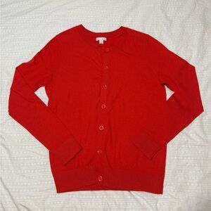 GAP Red Cardigan